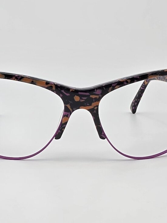 Kensie Eyewear Impress Me Black Purple Sunglasses Frame w/ Case 56-16-130 main image 14